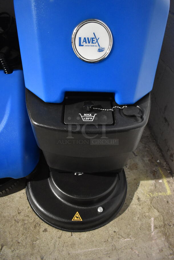 BRAND NEW SCRATCH AND DENT! 2023 Lavex 274AFS9BAT Metal Commercial Push Behind Floor Scrubber. 120 Volts, 1 Phase. Tested and Working! - Image 5 of 10