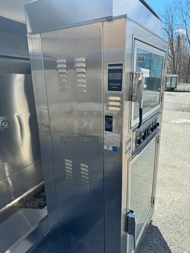 Nu-vu SUB-123 Electric Combination Oven And Proofer 208V, 36X25X77 Very nice condition, On Casters! - Image 6 of 8