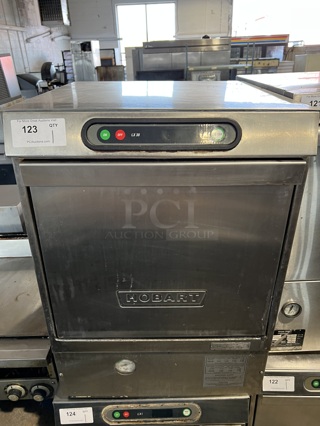 Hobart LX30H Stainless Steel Commercial Undercounter Dishwasher. 120-240 Volts, 1 Phase. 24x25x34