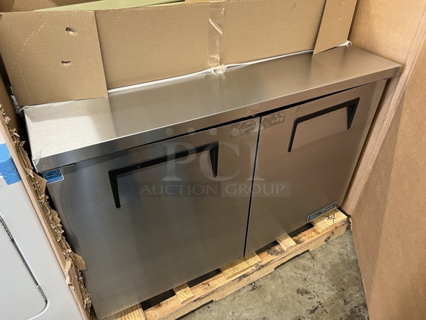 BRAND NEW IN BOX! 2021 True TUC-48-LP-HC Stainless Steel Commercial 2 Door Undercounter Cooler. 115 Volts, 1 Phase. 48x30x32 - Image 2 of 8