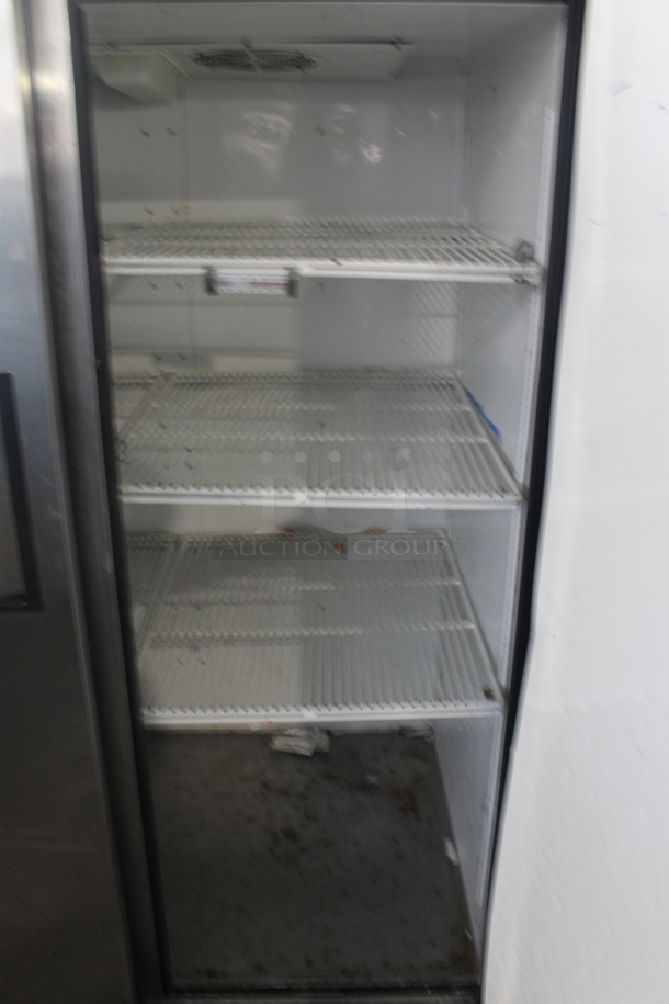 2011 True TG2R-2S Stainless Steel Commercial 2 Door Reach In Cooler w/ Poly Coated Racks. 115 Volts, 1 Phase. Tested and Working! - Image 7 of 8