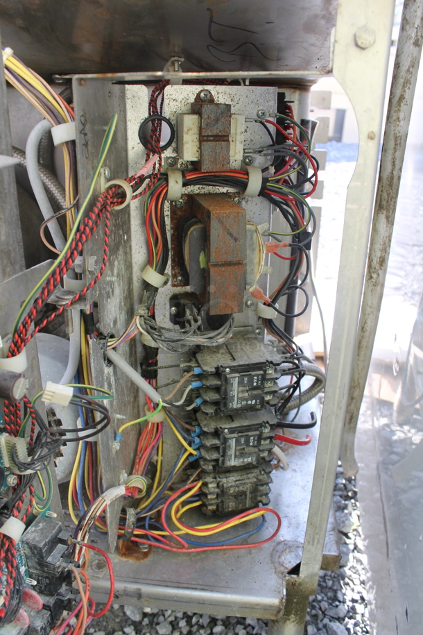 Hobart Stainless Steel Commercial Straight Pass Through Dishasher.  - Image 4 of 6