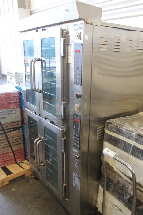 Doyon 2 Tier JA 12 SL Jet Air Convection Oven w/ Metal Racks on Commercial Casters. 120/208 Volt 1 Phase - Image 3 of 6
