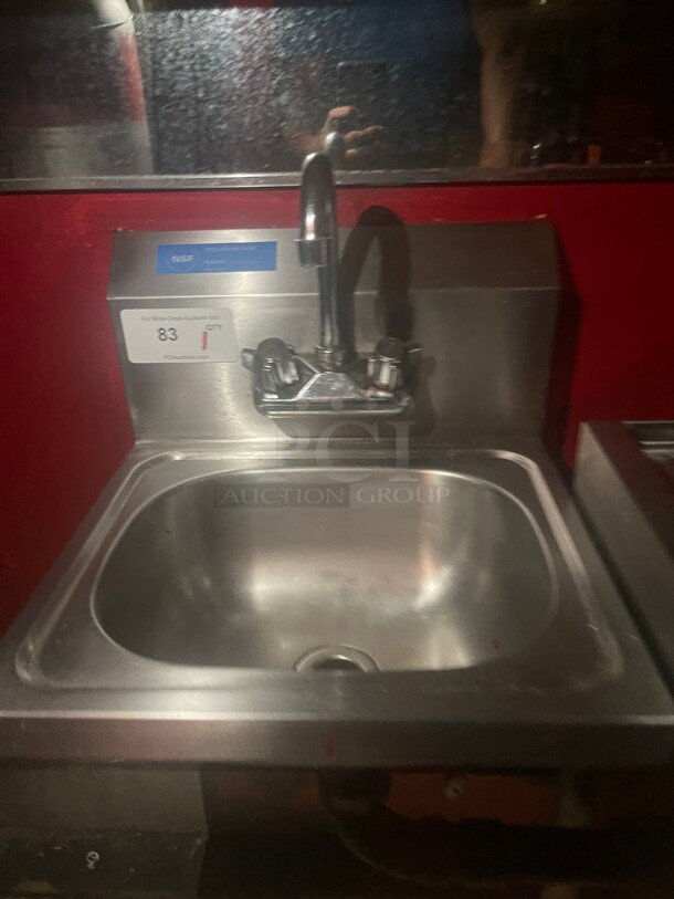 Clean! Krowne Commercial Bar Hand Stainless Steel Sink NSF - Image 2 of 8