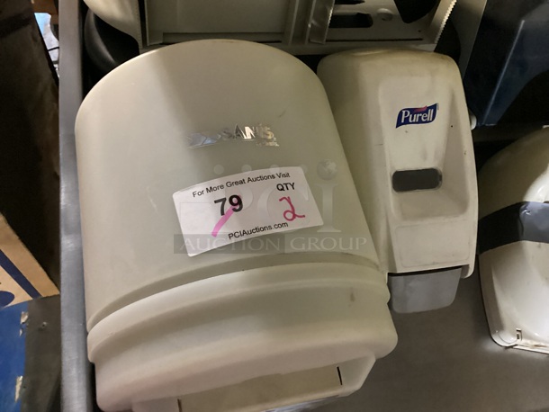 Sanis Paper Towel Dispenser W/ Purell Hand Soap
 - Image 1 of 1