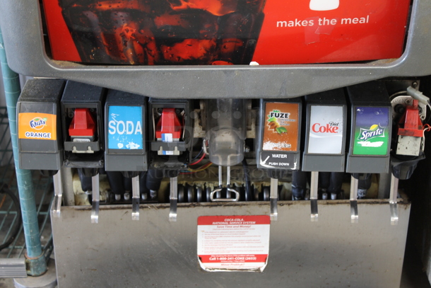 Stainless Steel Commercial Countertop 8 Flavor Carbonated Beverage Machine.  - Image 3 of 4