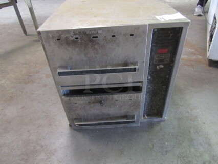 One Star 2 Drawer Warmer. 21X30X21