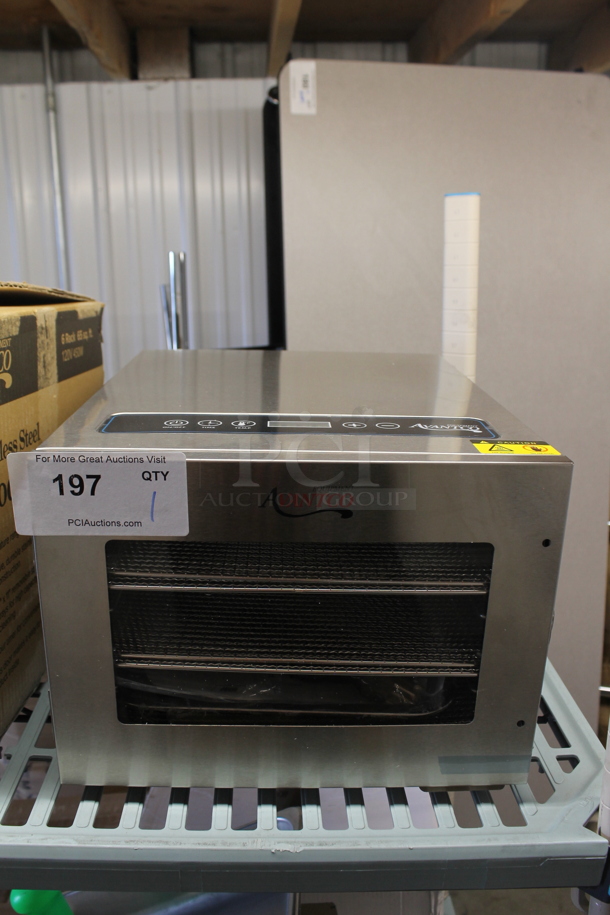 BRAND NEW SCRATCH AND DENT! Avantco 177LT06A Stainless Steel Commercial Food Dehydrator. 120 Volts, 1 Phase. Tested and Only Works On The Highest Heat Setting. - Image 1 of 3