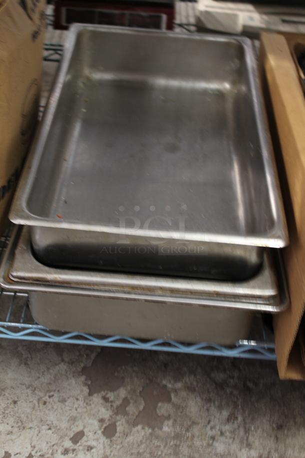 ALL ONE MONEY! Lot of Various Items Including Stainless Steel Full Size Drop In Bins and Paper Products - Image 4 of 5