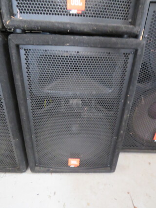 One JBL JAX100 Speaker.