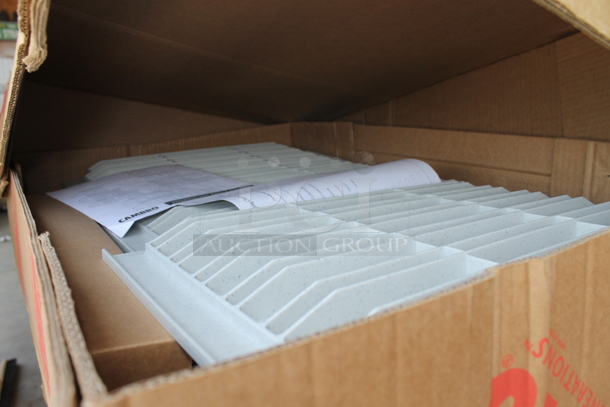 8 NEW IN BOX Items! 3 Cambro CPSK1848S5480 Camshelving® Premium 18" x 48" Shelf Kit with 5 Solid Shelves, 2 Cambro CPSK1848S4480 Camshelving® Premium 18" x 48" Shelf Kit with 4 Solid Shelves, 1 Cambro CPSK2154S4480 Camshelving® Premium Series Stationary Shelf Kit with 4 Solid Shelves - 54" x 21",  1 Cambro CPSK1842S4480 Camshelving® Premium 18" x 42" Shelf Kit with 4 Solid Shelves, 1 Cambro CPSK2136S4480 Camshelving® Premium 21" x 36" Shelf Kit with 4 Solid Shelves. 8 Times Your Bid! - Image 4 of 8