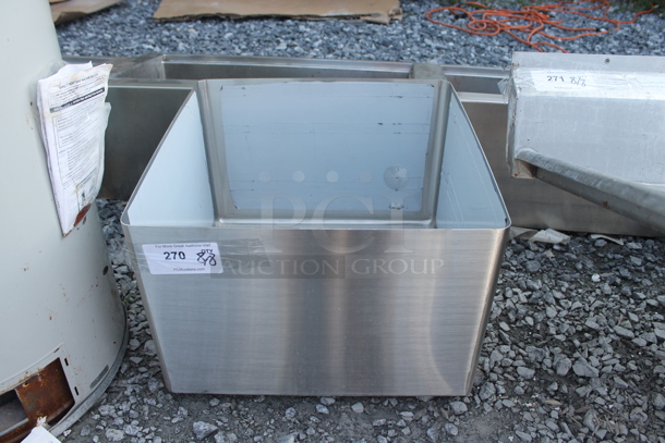 BRAND NEW SCRATCH AND DENT! Stainless Steel Single Bay Drop In Sink. - Image 1 of 3
