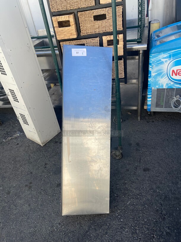 Commercial Stainless Steel Shelve NSF great Shape - Image 1 of 5