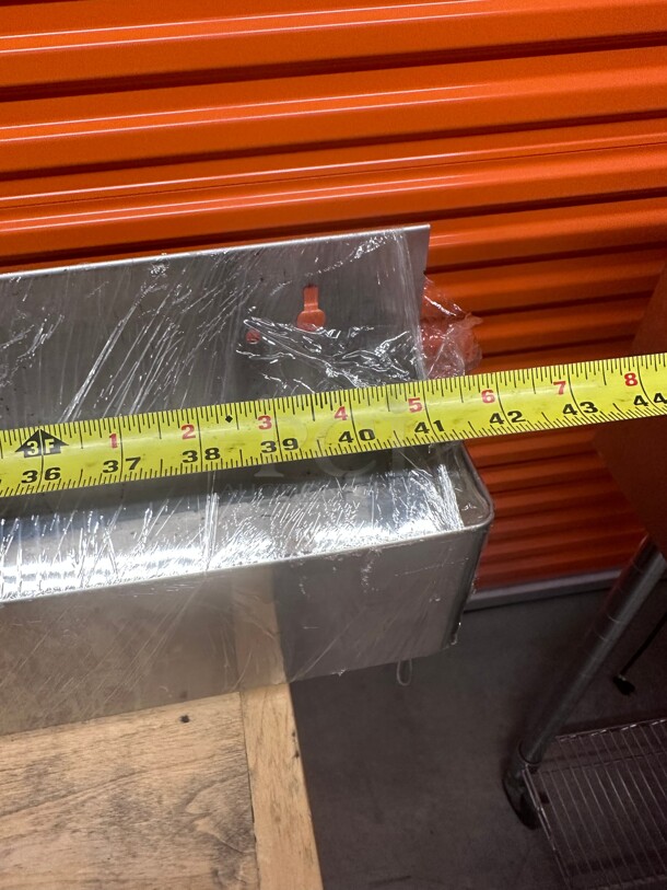Clean! Stainless Steel 41 inch Bar Speed Rail NSF  - Image 4 of 6