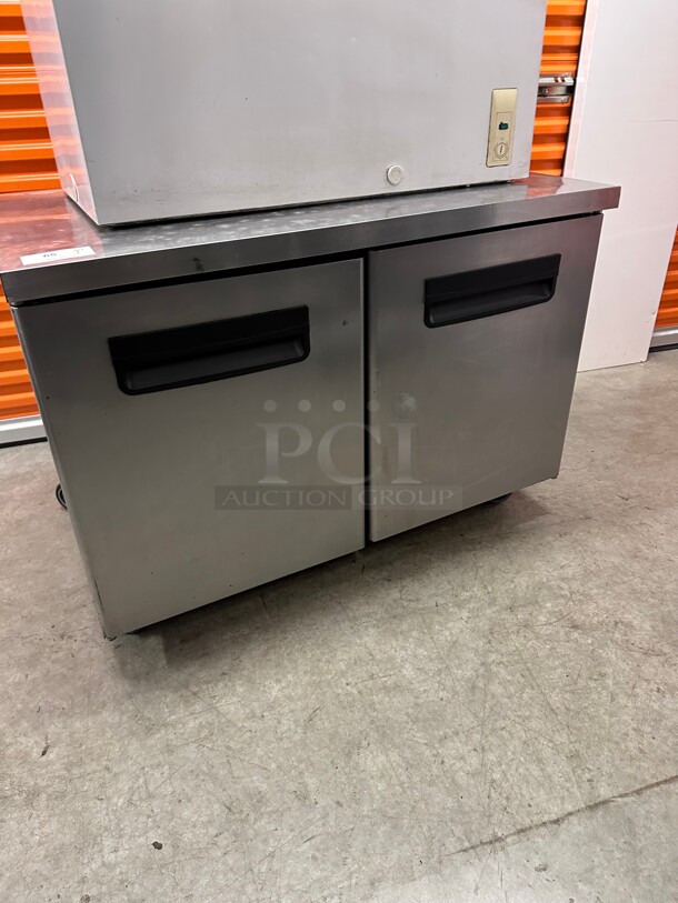 Working! Blue Air BLUR48-HC 48 inch 2 Section Undercounter Refrigerator 115 Volt NSF Tested and Working! - Image 1 of 9