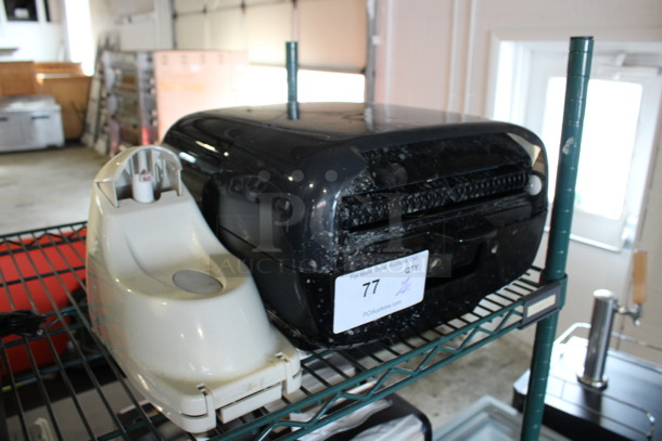 2 Various Dispensers; Poly Paper Towel and Soap. 13x7.5x14, 5x7x12. 2 Times Your Bid! - Image 2 of 3