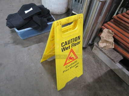 One Caution Triangle.