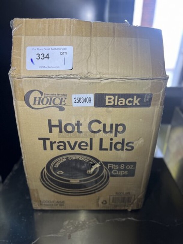 Hot Cup Travel Lids, 1 Case