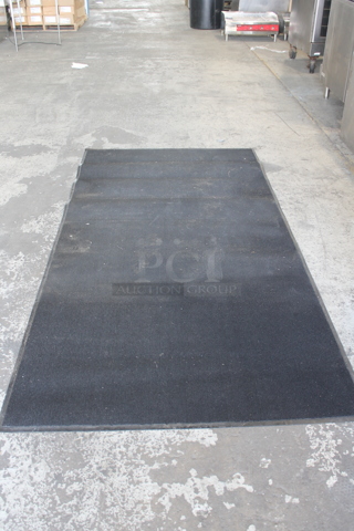 Black Metal Floor Rug.