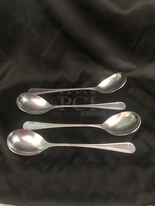 Stainless Steel Serve Spoon. 4XBID