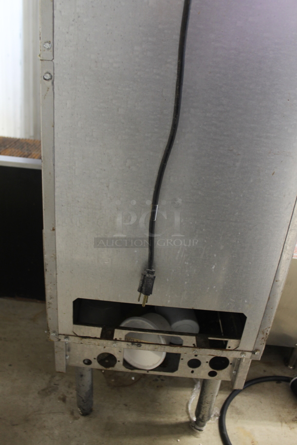2016 Pitco Frialator SGBNB14 Stainless Steel Commercial Floor Style Natural Gas Powered Dumping Station w/ Warming Strip.  - Image 5 of 5