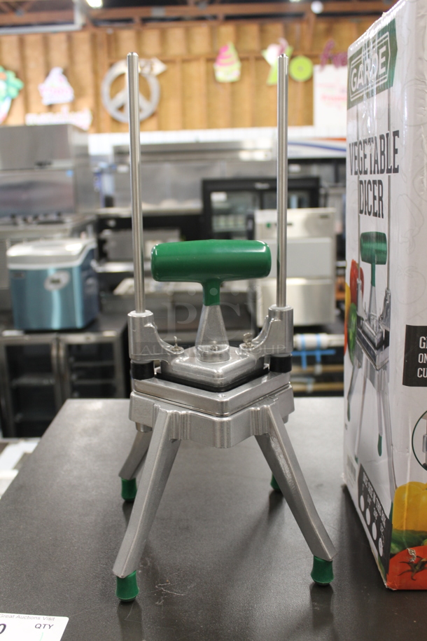 BRAND NEW SCRATCH AND DENT! Garde Stainless Steel Countertop Vegetable Dicer. Tested and Working! - Image 2 of 7