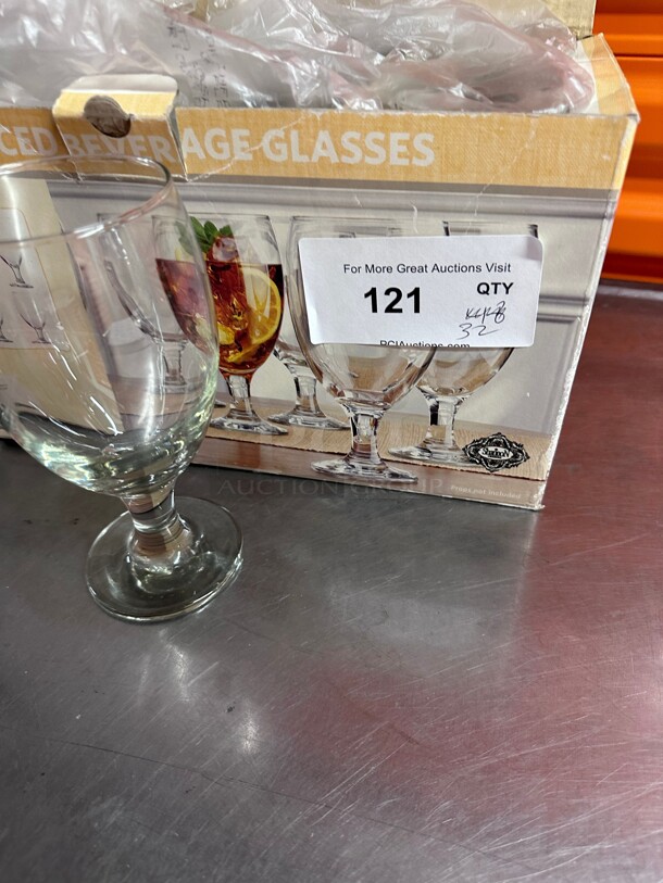 New! Beautiful 19 oz. Customizable All Purpose Wine Glass NSF Heavy Duty  - Image 2 of 5