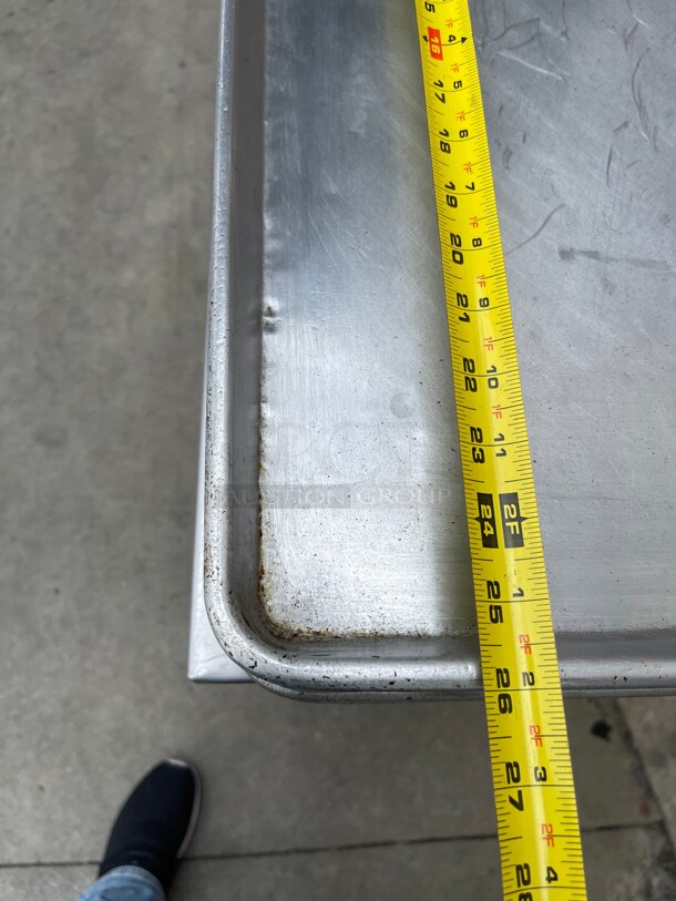 Clean! Stainless Steel Commercial Full Sheet Pans NSF  - Image 7 of 8
