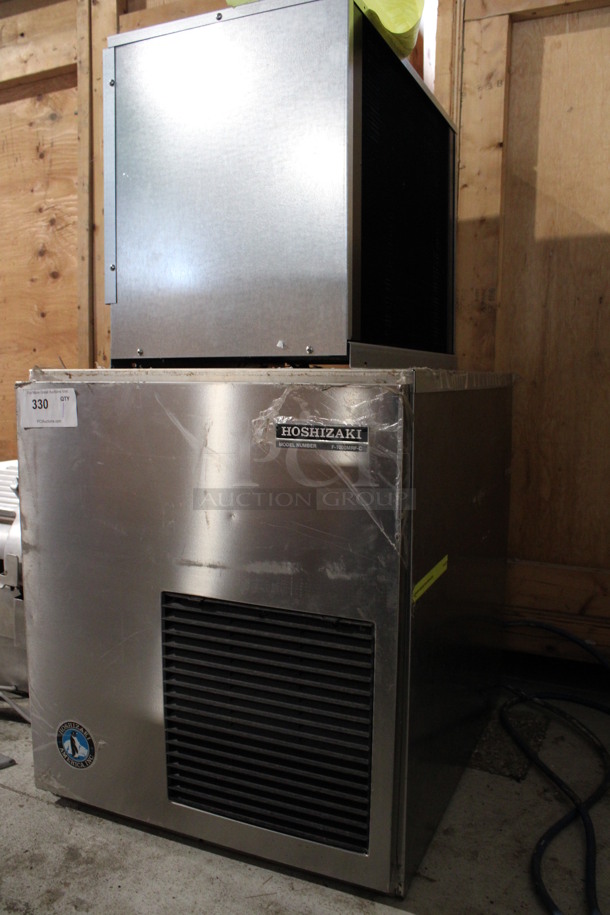 BRAND NEW Hoshizaki Model F-1000MRF-C Stainless Steel Commercial Ice Machine Head w/ Remote Compressor. 208-230 Volts, 1 Phase. 22x28x25, 22x16x18 - Image 3 of 7