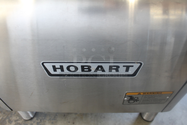 Hobart 4822 Stainless Steel Commercial Countertop Meat Grinder. 208-240 Volts, 3 Phase.  - Image 4 of 7