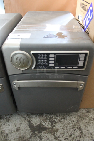 2018 Turbochef NGO Metal Commercial Countertop Electric Powered Rapid Cook Oven. 208/240 Volts, 1 Phase.