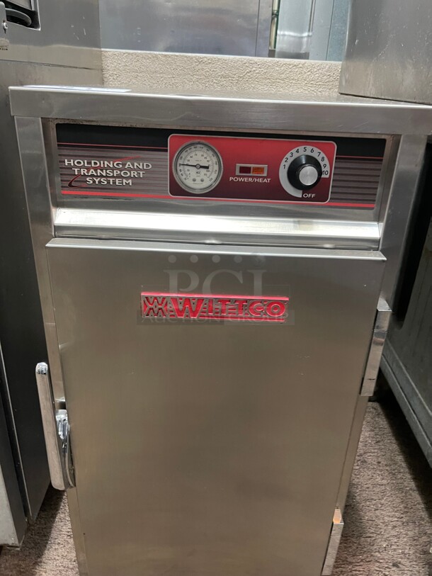 Working! Winco  Power Heat Half Height Mobile Insulated Commercial Heater Proofer Cabinet 120 Volt NSF Tested and Working! - Image 3 of 8