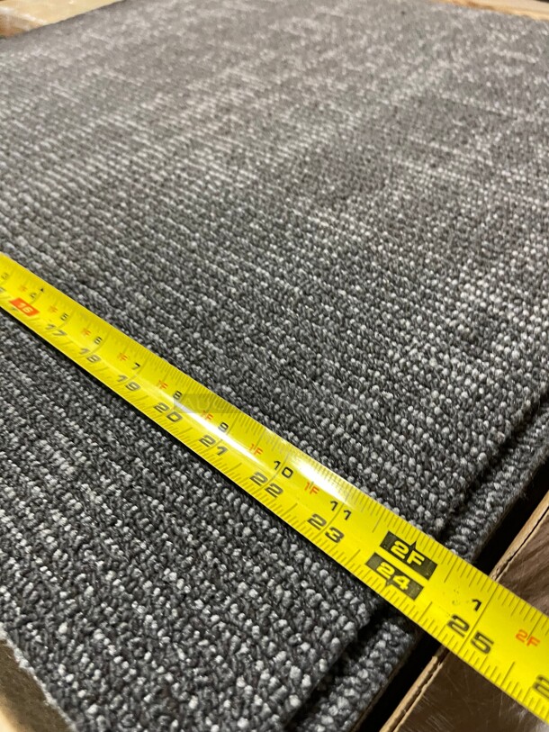 New! Fiber Shaw Carpet Gary Tile  24 in X 24 in Box Each Box Has 12 PCS - Image 7 of 8