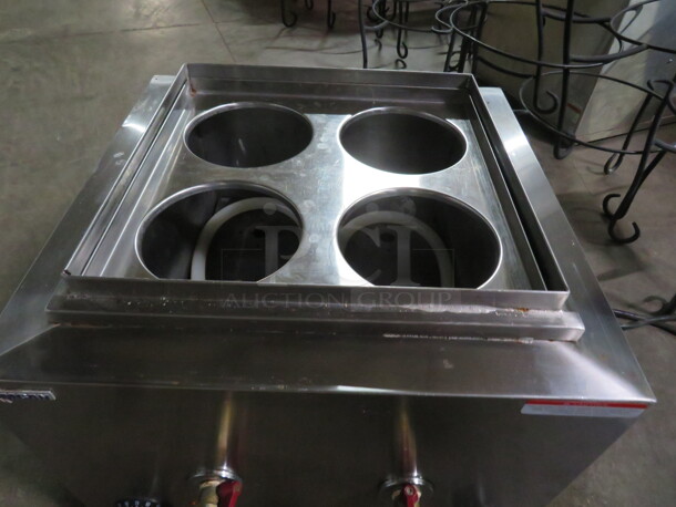 One Omcan Table Top Pasta Cooker. Model# CE-CN-0004-A. 110 Volt. 18X18X19. - Image 2 of 2