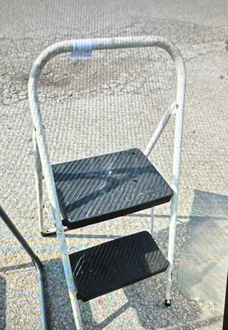 One Safety 1st 2 Shelf Step Ladder.