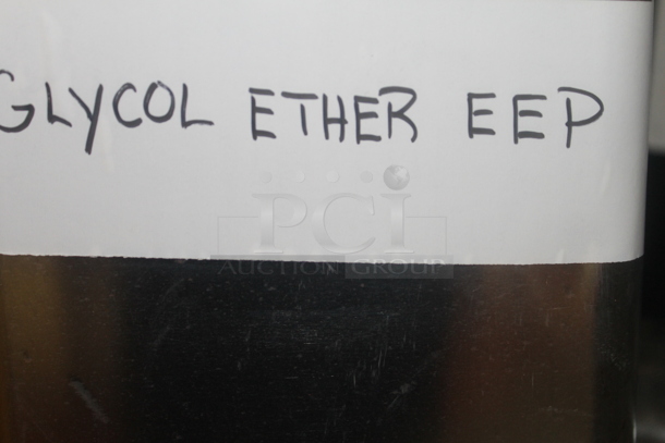 Yellow 2 Door Cabinet w/ Contents Including Acetate Solvent, Glycol Ether EEP, Glycol Ether DB Acetate. BUYER MUST REMOVE. - Image 4 of 11