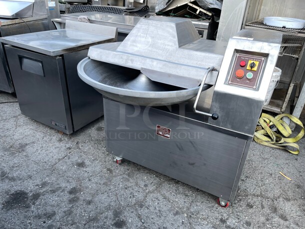 NEW! Big Food 50L 1000Kg Per Hour CE Stainless Steel Commercial Bowl Chopper QS650 220 Volt 3 Phase NSF Tested and Working!