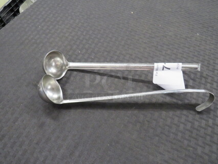 1oz Stainless Steel Ladle. 2XBID