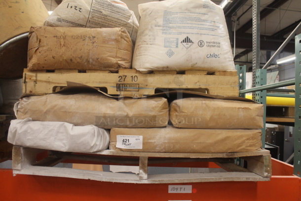 ALL ONE MONEY! PALLET LOT of Various Items Including Hydroxyethlcellulose Bags. BUYER MUST REMOVE. - Image 1 of 5