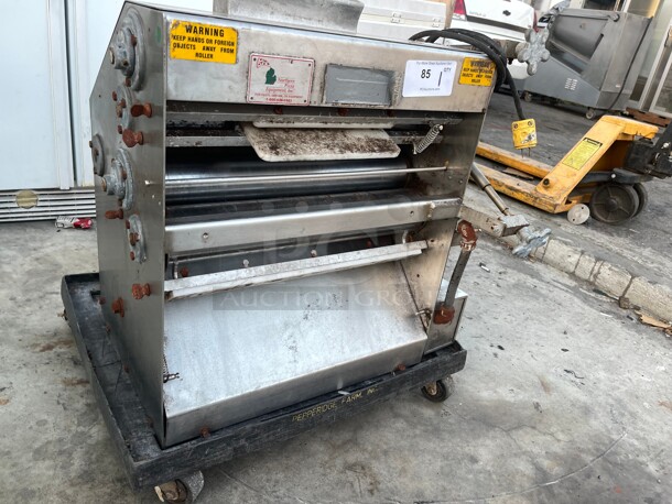 Commercial Dough Sheeter 115 Volt Tested and Working - Image 4 of 9
