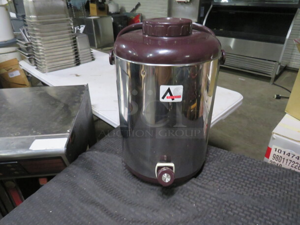 One Adcraft Beverage Thermos With Spigot And Handle. NICE!!!! - Image 2 of 3