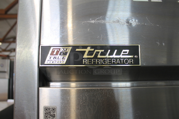 2012 True TG2R-2S ENERGY STAR Stainless Steel Commercial 2 Door Reach In Cooler w/ Poly Coated Racks on Commercial Casters. 115 Volts, 1 Phase. Tested and Powers On But Does Not Get Cold - Image 2 of 11