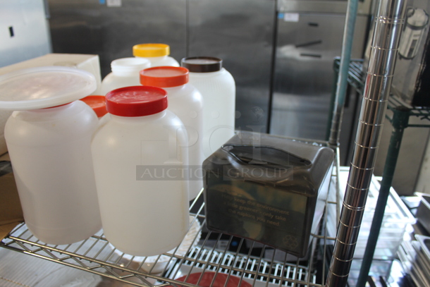 ALL ONE MONEY! Tier Lot of Various Items Including Cash Register and Poly Topping Rail - Image 6 of 6