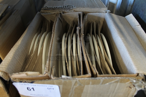 Box of 12 BRAND NEW! TriMark 12" White Ceramic Plates. - Image 5 of 6