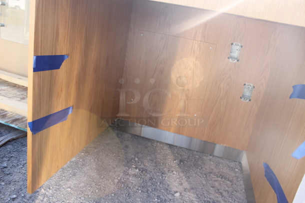 BRAND NEW! Wood Pattern Counter Frame. - Image 5 of 6