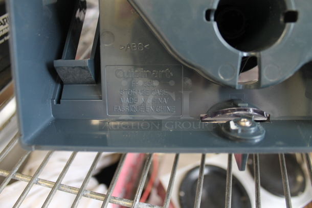 Cuisinart Food Processor Grating Blade, S Blade and Cover in Case. - Image 7 of 7