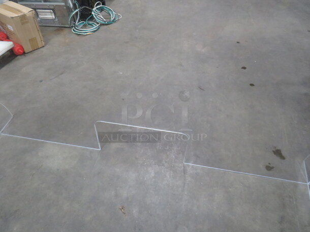 One Plexiglass Barrier. 48X24 - Image 2 of 2