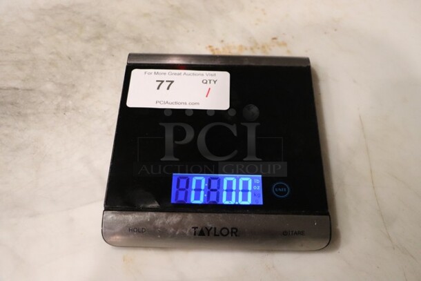 Taylor Digitaal Scale. TESTED AND WORKING - Item #1111453