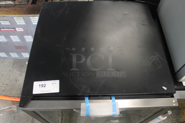 BRAND NEW SCRATCH AND DENT! Danby DBC514BLS Silhouette Stainless Steel Commercial 11 Bottle / 132 Can Capacity Cooler Merchandiser. Has Electronic Controls and Reversible Door. 115 Volts, 1 Phase. Tested and Working! - Image 2 of 10