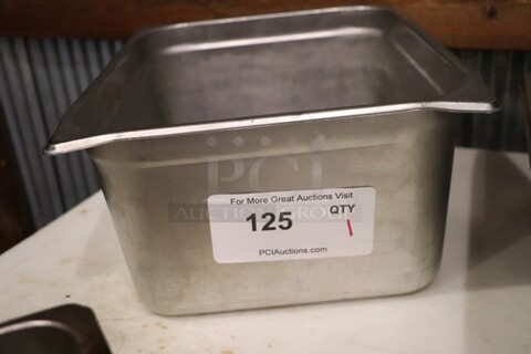 Stainless Steel Prep Pans
Qty 2
12.75x10.5x5.75
Your Bid x 2